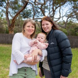 Support worker, mum and bub